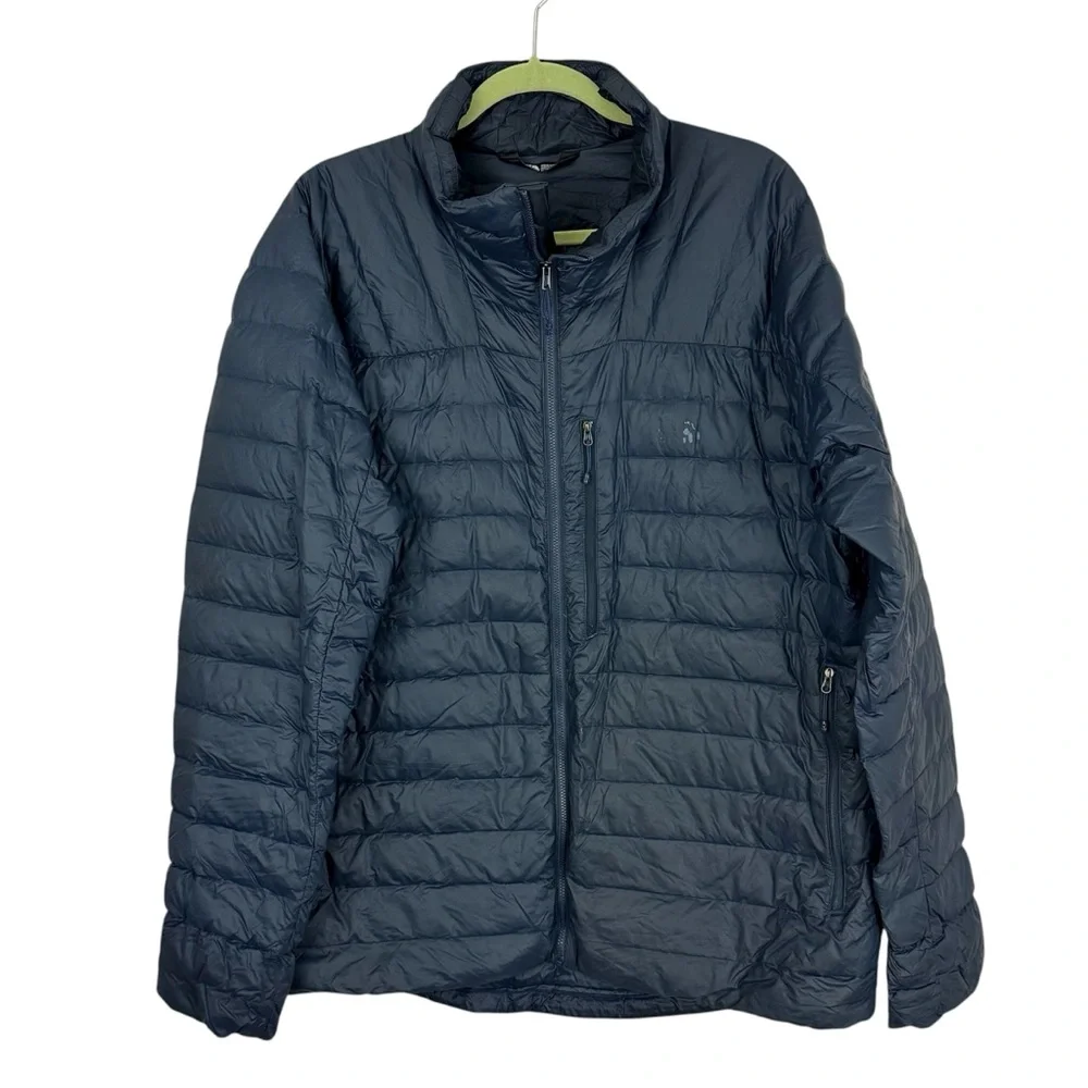 The North Face Lightweight Down Puffer Jacket Coat Navy Blue Men’s Size XL